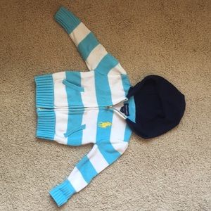 Ralph Lauren zip sweater 3T